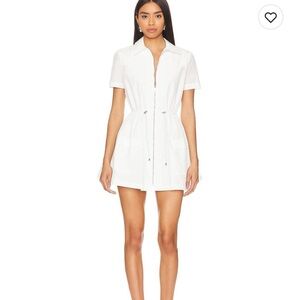 Amanda Uprichard White Mini Dress